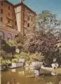 Jardins de l'hôtel King David dans les années 1940.