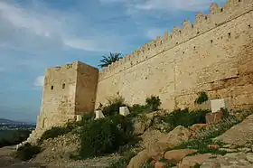 Fort hispano-turc de Kélibia construit sur des soubassements puniques (Ve et IIIe – IIe siècle av. J.-C.).