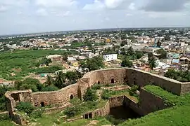 Vue de Koppal depuis le fort.