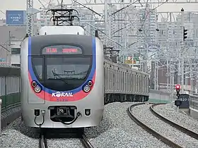 Véhicule de la ligne 1 du métro de Séoul