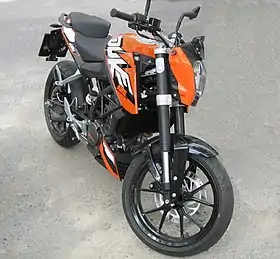 Image illustrative de l’article KTM 125 Duke