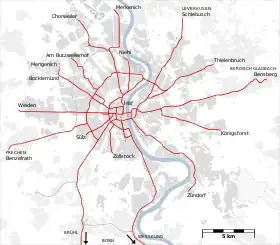 Image illustrative de l’article Métro léger de Cologne