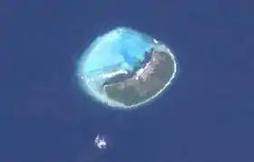 Photo satellitaire de Kasshidhoo