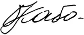 signature d'Olga Kabo