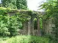 2010 : ruines de l'ancienne abbaye du Saulchoir, près de Tournai.