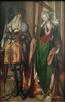 L'Empereur Constantin et sa mère Sainte Hélène, Alte Pinakothek.