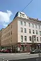 Image du bâtiment ou se situait le Golden Star Bank, Kaiserstraße 12, Vienne, Autriche