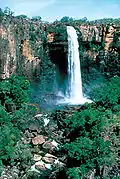 Chutes d'eau à Kakadu.