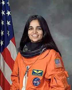 Kalpana Chawla en 2002.