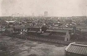 Zone industrielle à Tokyo en 1930.
