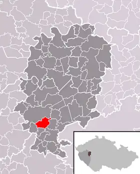 Localisation de Kamenný Újezd