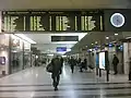 La gare routière des bus locaux.