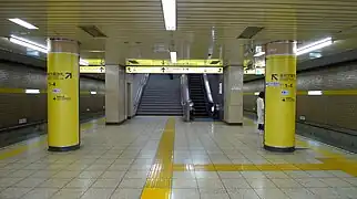 Quai de la ligne Yūrakuchō