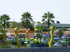 Kang and Kodos' Twirl 'n' Hurl à Universal Studios Florida