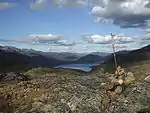 Un cairn "d'altitude", peu avant Sisimiut