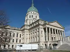 Topeka, capitale et 4e municipalité du Kansas.