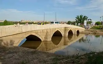 Pont de Kanuni sur la Tuna (Tundzha) à Edirne, Turquie, construit en 1554 par Sinan