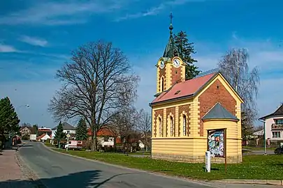 Chapelle à Ostřešany.