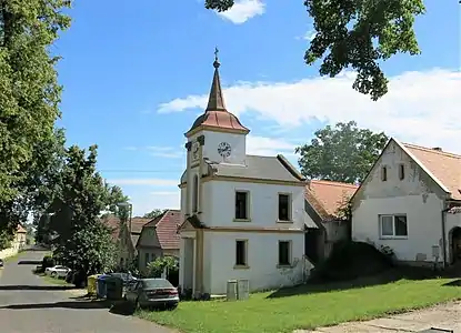 Chapelle à Liběšice.