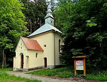 Štěpánov : chapelle Sainte-Anne.
