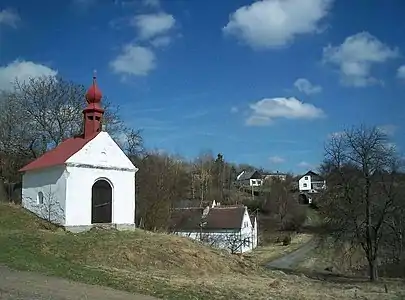 Chapelle à Kejšovice.