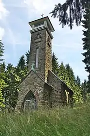 Chapelle Sainte-Anne : façade.