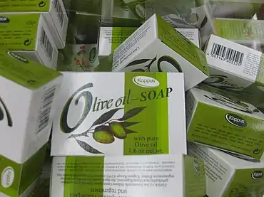 Exemple de savon avec un emballage trompeur (Kappus est une marque commercialisée en Allemagne)