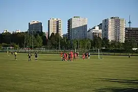 Le parc sportif de Käpylä (fi).