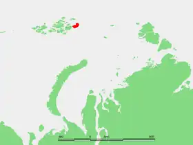Île Graham Bell dans l'archipel François-Joseph
