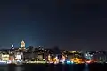 Karaköy et la tour de Galata vue depuis l'entrée de la Corne d'Or.