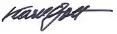 signature de Karel Gott