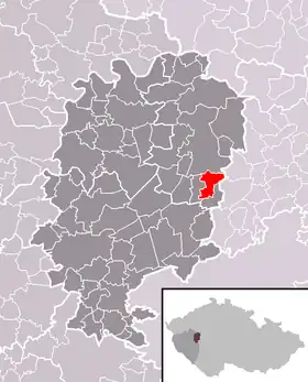 Localisation de Kařez