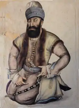 Mohammad Karim Khân Zand chah de Perse de 1760 à 1779.