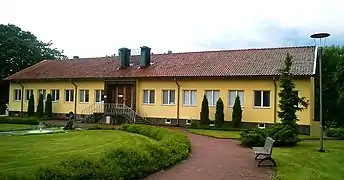 Ancienne mairie de Karjaa conçue par Hilding Ekelund