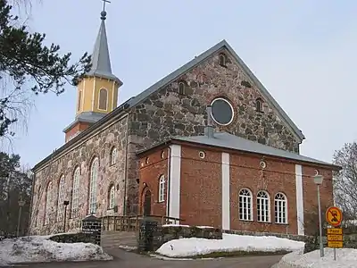 L'église de Karjalohja.
