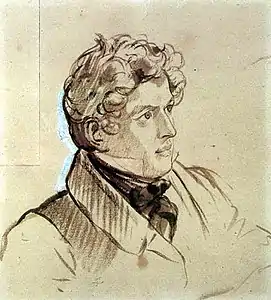 Karl Brioullov, Autoportrait (1830-1833), localisation inconnue.