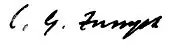 signature de Karl Gottlob Zumpt