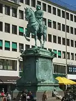 Statue équestre de Charles IX, Göteborg