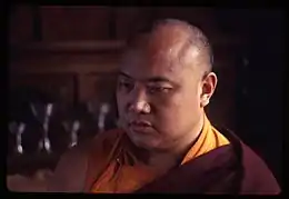 Le 16e Karmapa, Rangjung Rigpe Dorje, leader religieux tibétain en exil au Sikkim