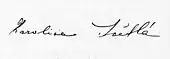 signature de Karolina Světlá