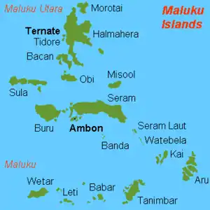 L'archipel Watubela en Indonésie orientale (entre Céram et les îles Kei)
