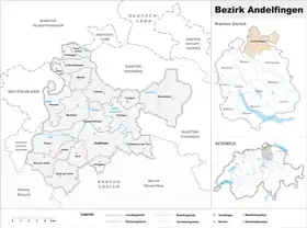 Localisation de District d'Andelfingen