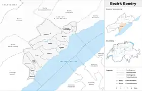 Localisation de District de Boudry