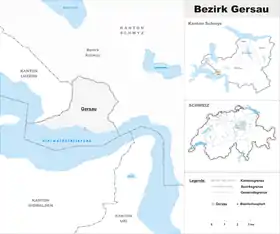 Localisation de District de Gersau