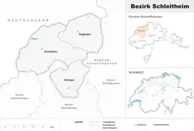 Localisation de District de Schleitheim