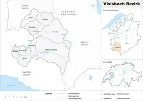 Localisation de District de la Veveyse