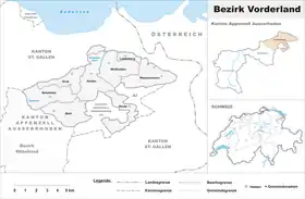 Localisation de District de Vorderland