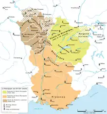 La Bourgogne aux XIe et XIIe siècles