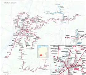 Image illustrative de l’article Stadtbahn de Karlsruhe