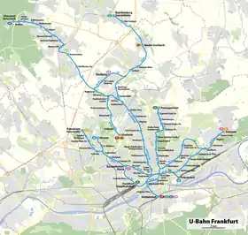 Image illustrative de l’article Métro léger de Francfort